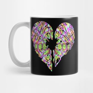 Broken Heart Water Ripple Mug